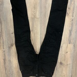 Levi's Men's Jet Black Slim fit Jeans